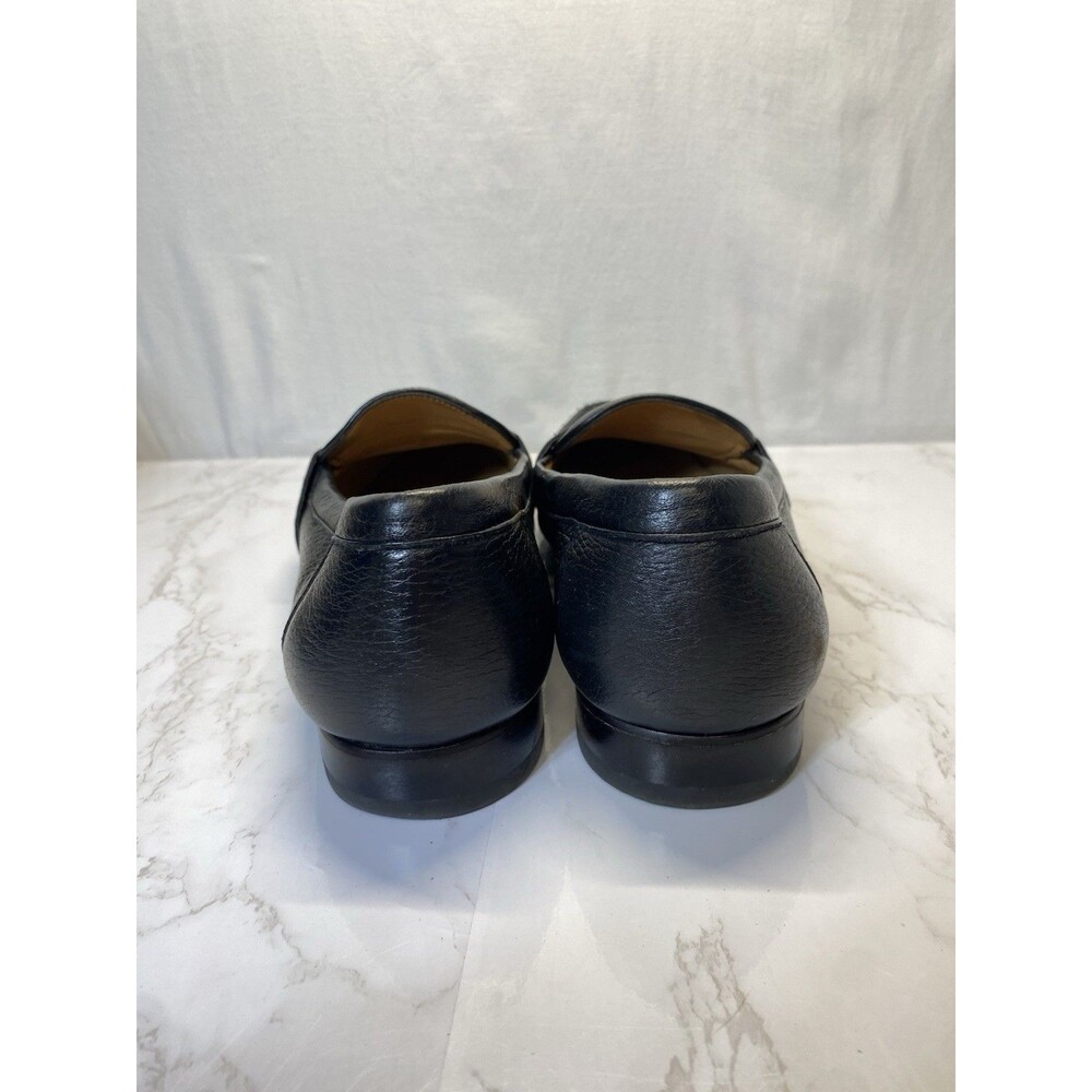 Alan Payne Wellesley Venado Loafer Black Excellent Condition Pebbled Leather 11 - Picture 3 of 7